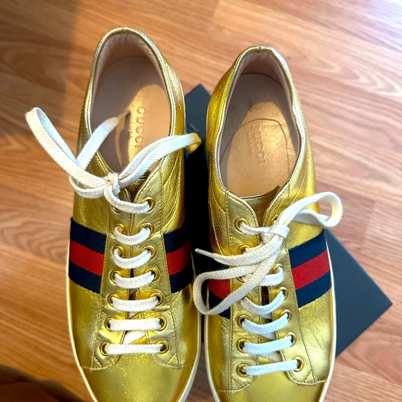 Gucci Peggy Rainbow platform - Picture 5 of 10